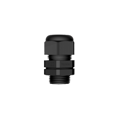 CABLE GLAND NYLON IP68 25MM BLACK