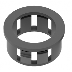 SNAP BUSHING - NYLON 20MM BLACK