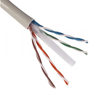 CAT6 UTP 4P/23AWG SOLID, PVC GREY