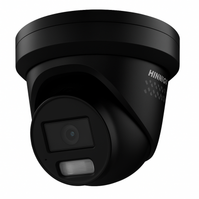 HIKVISION 8MP COLORVU 3.0 OUTDOOR TURRET CAMERA, HYBRID LED/IR, IP67, 2.8MM, BLACK