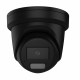 HIKVISION 8MP COLORVU 3.0 OUTDOOR TURRET CAMERA, HYBRID LED/IR, IP67, 2.8MM, BLACK