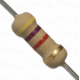 4.7K OHM 0.25 WATT CARBON FILM RESISTOR