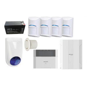 HIK ALARM HARD WIRED KIT WITH BOSCH SENSORS