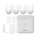 HIK ALARM WIRELESS KIT INCLUDING 3 WIRELESS SENSORS, WIRELESS KEYPAD AND REMOTE FOB