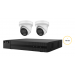 HILOOK CAMERA KIT WITH 2x 6MP TURRET IP AI CAMERA WITH 2.8MM LENS & 4CH NVR WITH 4TB HDD