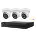 HILOOK CAMERA KIT WITH 3x 6MP TURRET IP AI CAMERA WITH 2.8MM LENS & 4CH NVR WITH 4TB HDD