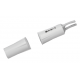 TANE HARDWIRED REED SWITCH WHITE DETECTION GAP 12.5MM 1x N/O OUTPUT (DRY) PLASTIC RECESSED MOUNT 9MM HOLE CUTO