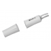 TANE HARDWIRED REED SWITCH WHITE DETECTION GAP 12.5MM 1x N/O OUTPUT (DRY) PLASTIC RECESSED MOUNT 9MM HOLE CUTO