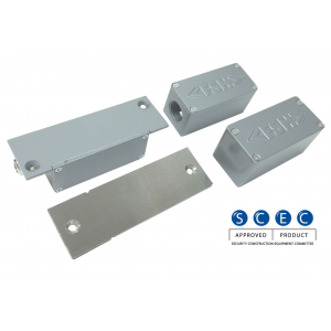 FSH HIGH SECURITY ELECTRIC DOOR SENSOR - NO CONDUIT STAINLESS STEEL MONITORED DSS SURFACE MOUNTED IP67 SCEC RA
