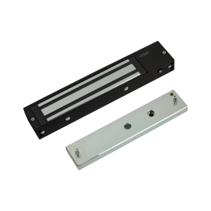 FSH FEM4300 SERIES SLIMLINE ELECTRIC SINGLE MAG LOCK BLACK MONITORED LSS DSS LED 280KG HOLDING FORCE FAIL SAFE