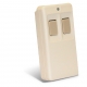 INOVONICS DOUBLE-BUTTON PENDANT TRANSMITTER WHITE