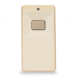 INOVONICS SINGLE-BUTTON PENDANT TRANSMITTER WHITE