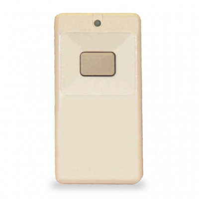 INOVONICS SINGLE-BUTTON PENDANT TRANSMITTER WHITE