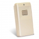 INOVONICS SINGLE-BUTTON PENDANT TRANSMITTER WHITE