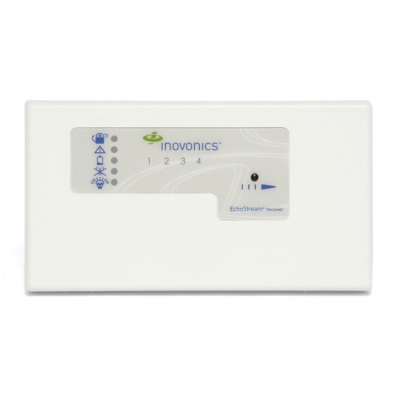 INOVONICS FOUR ZONE ADD-ON RECEIVER WITH RELAY OUTPUTS WHITE