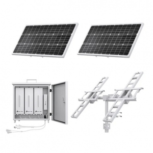 TP-LINK VIGI SP18090 INTELLIGENT SOLAR POWER SUPPLY SYSTEM 180W 93.6AH LITHIUM 3X DC OUTPUTS IP66 WHITE