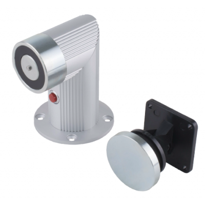 FSH FDH50 ELECTROMAGNETIC DOOR HOLDER 45KG 12/24VDC SILVER