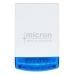 MICRON SAS020 COMBO SIREN + BLUE STROBE 12VDC WHITE
