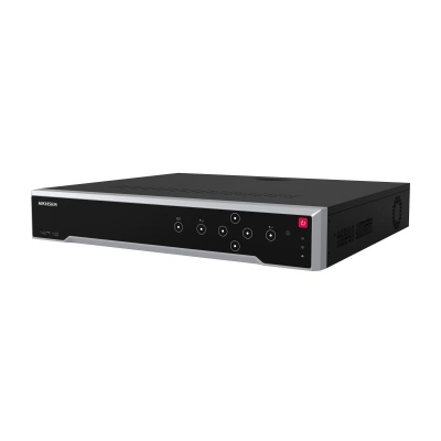 HIKVISION DS-7732NI-M4-24P 32CH M-SERIES 24 POE NVR 8K HDMI H265 4 BAY 1.5RU BLACK