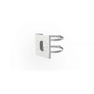 HIKVISION DS-1275ZJ-S-SUS VERTICAL POLE MOUNT BRACKET 144HX131.6WX44.3D (MM) WHITE