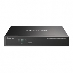 TP-LINK VIGI NVR1008H-8MP 8 CH POE NVR NO HDD HDMI BLACK