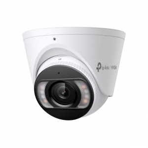 TP-LINK VIGI S455 INSIGHT FULL-COLOR 5MP IP CAMERA TURRET 2.8MM MIC IR 30M IP67 POE UPTO 512GB SSD 12VDC WHITE