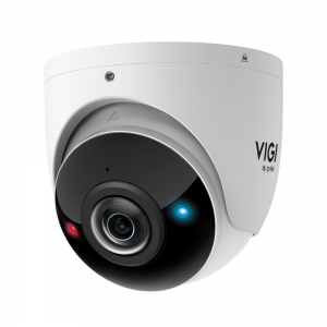 TP-LINK VIGI S485PI INSIGHT PANORAMIC 8MP IP CAMERA TURRET 1.65MM MIC IR 20M IP67 POE+ UPTO 512GB SSD 12VDC WH