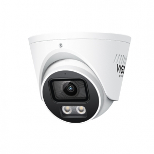 TP-LINK VIGI S445S INSIGHT COLORPRO 2.0 4MP IP CAMERA TURRET 2.8MM MIC IR 30M IP67 POE+ UPTO 512GB SSD 12VDC W