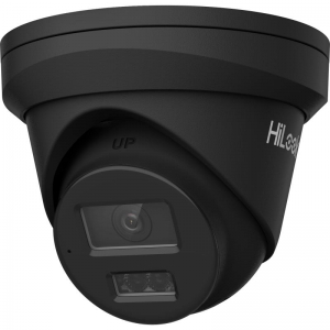 HILOOK IPC-T363H-MU HYBRID LIGHT 6MP IP CAMERA TURRET 2.8MM MIC IR 30M IP67 POE 12VDC BLACK