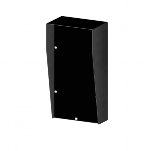 SECURITY DESIGN CO SERH3618B RAIN HOOD 360Hx180W (MM) 8MM POLYETHYLENE MOUNTING PANEL 60MM SPACE POWDER COAT B