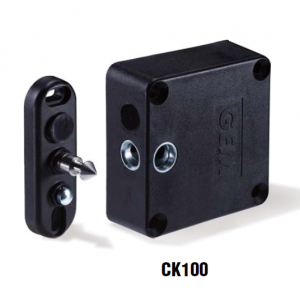 CK100 MOTORIZED CABINET LOCK FAIL SECURE 12-28V AC/DC