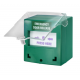SMART CP-32GBZ-LB RESETTABLE EMERGENCY DOOR RELEASE CALL POINT LED BUZZER 1X DPDT 12/24VDC 91Hx87Wx53D (MM) GR