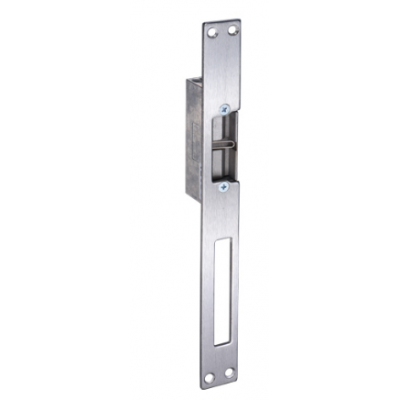 GK810 ELECTRIC STRIKE STEEL NON-MON 363KG HOLDING FORCE FAIL SAFE/FAIL SECURE (FIELD CHANGEABLE) RECESS MOUNTE