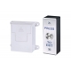 WPB-025JS WIRELESS EXIT PUSH BUTTON MULLION STAINLESS STEEL PRESS TO EXIT MOMENTARY 12/24VDC INCLUDES RECEIVER