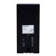 HIKVISION DS-K1T502DBWX-C KEYPAD READER BLE NFC WIEGAND IP65 SILVER
