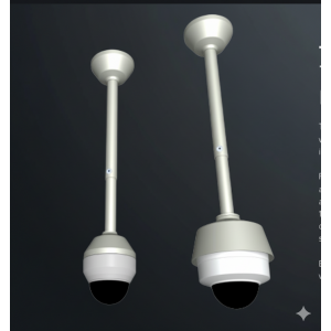 SECURITY DESIGN CO SDCTDRP1PW CEILING MOUNT BRACKET SUITS TD1500 POWDER COATED PEARL WHITE