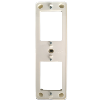 TROJAN DEVELOPMENTS TDL-VDSM VERTICAL DOUBLE SURFACE MOUNT SUITS EM REX/PROX REX PLASTIC WHITE 245Hx78Wx25D (M