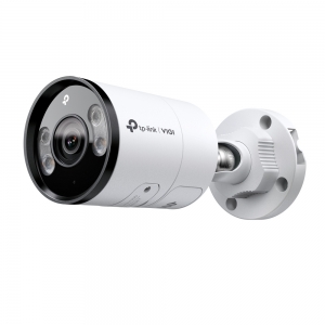 TP-LINK VIGI S355 FULL-COLOUR 5MP IP CAMERA BULLET 4MM MIC IR 30M IP67 POE UPTO 512GB SSD 12VDC