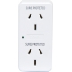 POWERTRAN P8104 MAINS DOUBLE ADAPTOR SURGE PROTECTION 175J 6000A