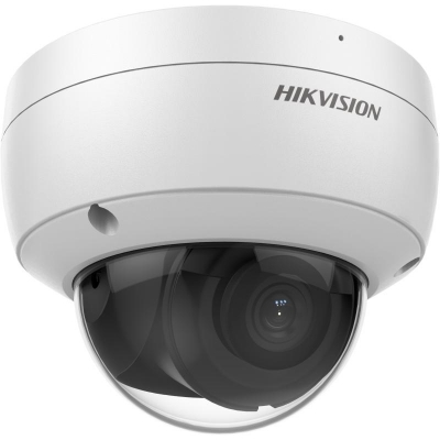 HIKVISION DS-2CD2166G2H-I(SU) ACUSENSE 6MP IP CAMERA DOME 2.8MM MIC IR 30M IP67 POE UPTO 512GB SSD 12VDC 104.7