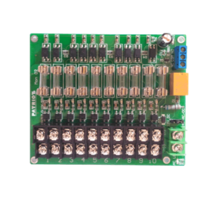 PATRIOT MON 02 10X FUSED MONITORED POWER DISTRIBUTION BOARD 12-24V AC/DC 10A MAX COMMON FAULT RELAY