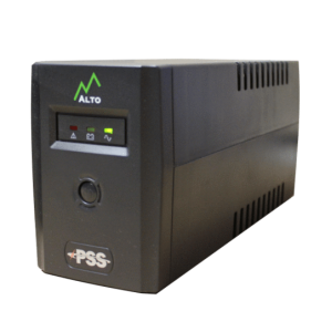 PSS ECO-ALTO1000 1000VA/600W LINE INTERACTIVE UPS 3X AU OUTLETS AVR SURGE PROTECTION USB RJ45 24VDC 2X BLACK