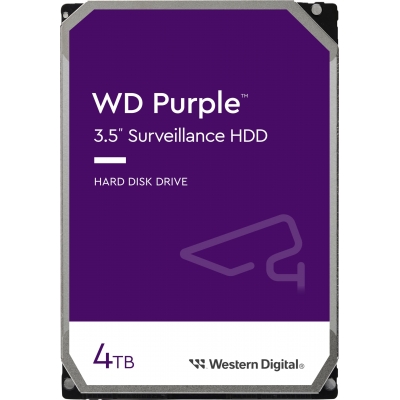 WESTERN DIGITAL WD43PURZ WD PURPLE 4TB 3.5 INCH SATA 6GB/S SURVEILLANCE HDD 5400RPM
