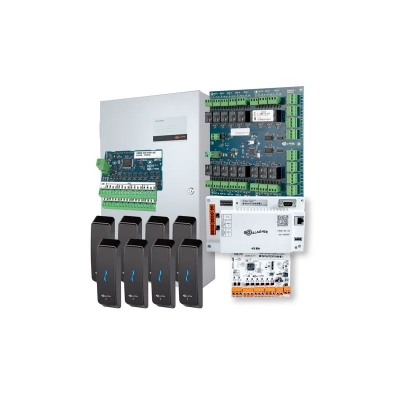 GALLAGHER C500323 SMB 8 DOOR KIT CONTROLLER HBUS 8PORT HBUS 8IN HBUS 16IN 16OUT DUAL CABINET PSU 8.0A BLACK