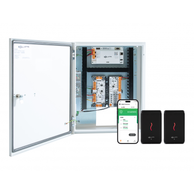 GALLAGHER C500316 SMB 2-DR KIT INC 1X CONTROLLER 6000, 2X T11 READERS, 1X HBUS 8IN, 1X HBUS 8IN 4OUT, PSU BLK