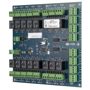 GALLAGHER C300688 SMB HBUS 16IN 16OUT I/O BOARD 24V DC/AC RELAYS 13.6VDC 4K7 TERM 180Hx180Wx30D (MM)