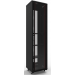 REDBACK RBKA5.6018 19 INCH RACK 18U GLASS FRONT VENTED REAR UPTO 800KG BLACK 988Hx600Wx1000D (MM)