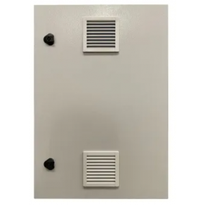 PSS MSVD.6040 IP54 VENTED DOOR FOR MSB.604020 2X VENT POWDER COATED METAL GREY