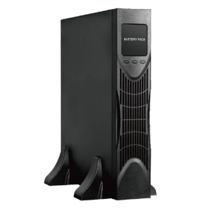 PSS EBM3 B SERIES BATTERY CABINET RACK/TOWER 12X 12V 7AH 12VDC BLACK