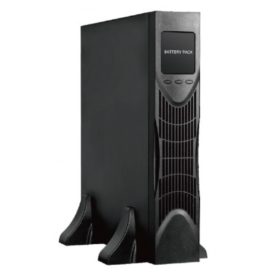 PSS EBM3 B SERIES BATTERY CABINET RACK/TOWER 12X 12V 7AH 12VDC BLACK